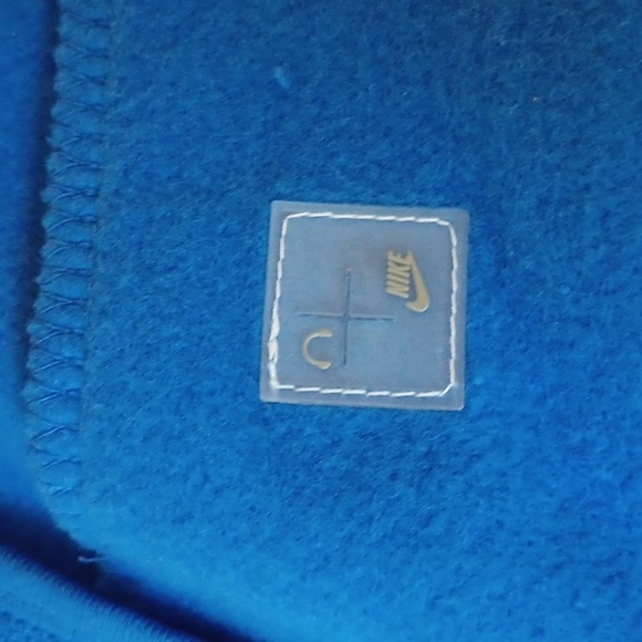 Nike Blue Zip Up Sweatshirt Pockets Size  XXL - Picture 7 of 11